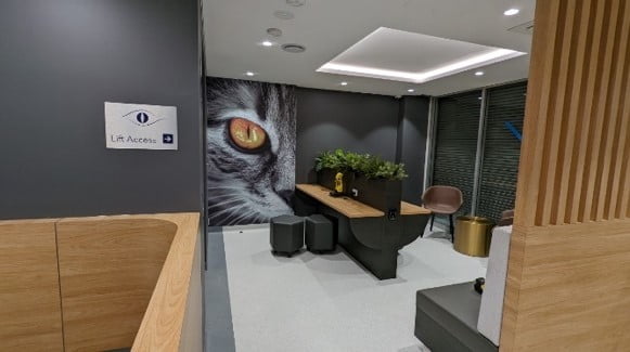 Modern Veterinary Clinic Reception